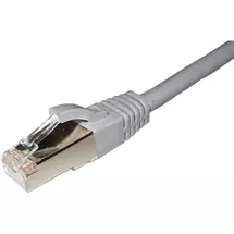 Cablenet | Cablenet 10m Cat6 RJ45 Grey F/UTP LSOH 26AWG Snagless Booted Patch