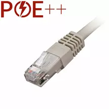 Cablenet | Cablenet 10m Cat6 RJ45 Grey U/UTP PVC 24AWG Flush Moulded Booted Patch