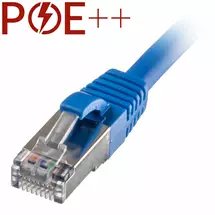 Cablenet | Cablenet 10m Cat6a RJ45 Blue S/FTP LSOH 26AWG Snagless Booted Patch
