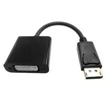 Video Cable | Cablenet 15cm DisplayPort Male 1.2 - DVI 1080p 60Hz Black Adaptor