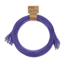 Violet | Cablenet 1m Cat6 RJ45 Violet U/UTP LSOH 24AWG Snagless Booted Patch