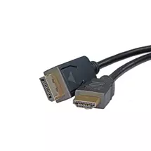 Video Cable | Cablenet 1m DisplayPort Male 1.2  HDMI 1.4b 1080p 60Hz UniD Black