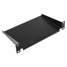 Rack shelf | Cablenet 1u 10inch Cantilever Shelf Black | In Stock