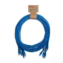 Top Brands | Cablenet 2.5m Cat6 RJ45 Blue U/UTP PVC 24AWG Flush Moulded Booted