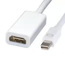 Video Cable | Cablenet 20cm Mini DisplayPort Male  HDMI 1.4b 1080p 60Hz White