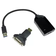 Graphics Adapters | Cablenet 20cm USB 3.0 Type A Male - HDMI Female Tailed Adaptor
