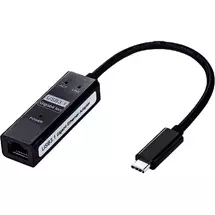 Networking Cards | Cablenet 20cm USB 3.1c Male - Ethernet RJ45 Female Tailed