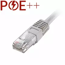 Cablenet | Cablenet 20m Cat6 RJ45 White U/UTP PVC 24AWG Flush Moulded Booted
