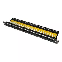 Patch Panels | Cablenet 24 Port Cat6 UTP 1u Easypunch Patch Panel
