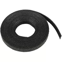 Cable Ties | Cablenet 25m Hook & Loop 9mm Reel Black | In Stock