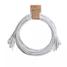 Top Brands | Cablenet 2m Cat6 RJ45 White U/UTP PVC 24AWG Flush Moulded Booted Patch