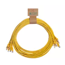 Cablenet | Cablenet 2m Cat6 RJ45 Yellow U/UTP LSOH 24AWG Snagless Booted Patch