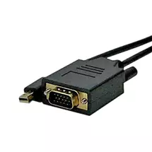 Video Cable | Cablenet 2m Mini DisplayPort Male 1.1  SVGA HD15 Male 1080i Black PVC