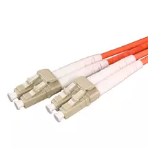 Top Brands | Cablenet 2m OM1 62.5/125 LC-LC Duplex Orange LSOH Fibre Patch Lead