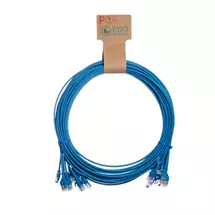 Top Brands | Cablenet 3m Cat6 RJ45 Blue U/UTP LSOH 30AWG Slim Snagless Booted Patch