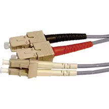 Top Brands | Cablenet 3m OM2 50/125 LC-SC Duplex Grey LSOH Fibre Patch Lead