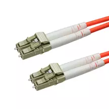 Top Brands | Cablenet 3m OM4 50/125 LC-LC Duplex Orange LSOH Fibre Patch Lead
