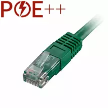 Cablenet | Cablenet 5m Cat6 RJ45 Green U/UTP PVC 24AWG Flush Moulded Booted Patch