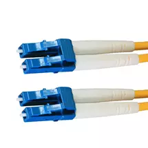 Top Brands | Cablenet 5m OS2 9/125 LC-LC Duplex Yellow LSOH Fibre Patch Lead