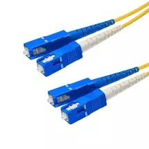 Top Brands | Cablenet 7m OS2 9/125 SCSC Duplex Yellow LSOH 1.8mm Minizip Fibre