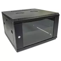 Rack Cabinets | Cablenet 9u Wall Cabinet 450 Deep Black (Flatpack)