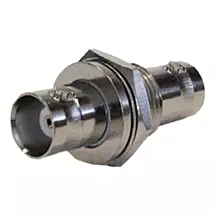 Cablenet | Cablenet BNC Bulkhead Socket - Socket Insulated Coupler 75Ohm Turned