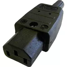 Cablenet | Cablenet C13 10Amp Power Connector (Screw) | In Stock