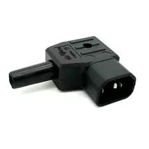 Cablenet | Cablenet C14 Right Angle 10Amp Power Connector (Screw)