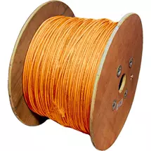 Cablenet | Cablenet Cat5e Orange U/UTP PVC 24AWG Stranded Patch Cable 500m Reel.