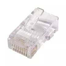 Wire Connectors | Cablenet Cat5e RJ45 UTP Flat Crimp Plug Stranded | In Stock