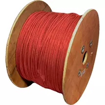 Cablenet | Cablenet Cat6 Red F/UTP LSOH 26AWG Stranded Patch Cable 500m Reel.