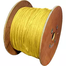 Cablenet | Cablenet Cat6 Yellow U/UTP PVC 24AWG Stranded Patch Cable 500m Reel.
