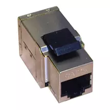 Keystone Modules | Cablenet Cat6a RJ45 FTP Keystone Panel Mount Through Coupler (10G)