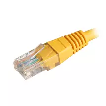Top Brands | Cablenet CNL 100PK 0.3M C5e Yw UTP PVC 24AWG FMB networking cable