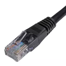 Top Brands | Cablenet CNL 100PK 0.5M C5e Bk UTP PVC 24AWG FMB networking cable