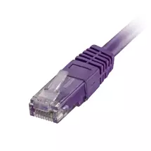 Violet | Cablenet CNL 100PK 2M C6 Vi UTP PVC 24AWG FMB networking cable Violet