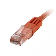 Cablenet | Cablenet CNL 100PK 3M C6 Or UTP PVC 24AWG FMB networking cable Orange