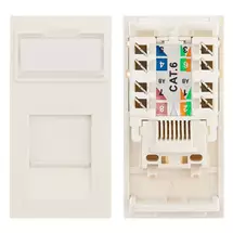 Cablenet | Cablenet CNL 24PK 25x50mm C6 UTP MODULE Wh | In Stock