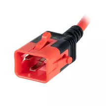 Power Cables | Cablenet CNL 2M C20-C19 D-Lck Rd PVC 1.5MM Red IEC C20 IEC C19
