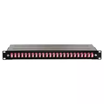 Patch Panels | Cablenet Loaded Fibre Patch Panel OM3/4 48 Fibre - 24 x LC Duplex