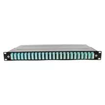 Patch Panels | Cablenet Loaded Fibre Patch Panel OM3/4 96 Fibre - 24 x LC Quad