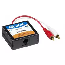 Av Extenders | Cablenet Muxlab Stereo Hi-Fi Balun (RCA) | In Stock