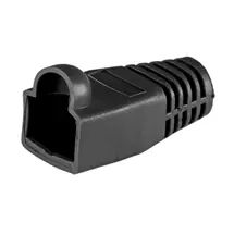 Cable Accessories | Cablenet RJ45 Cat6a Boot Black 6.5mm | In Stock | Quzo UK