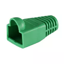 Cable Accessories | Cablenet RJ45 Cat6a Boot Green 6.5mm | In Stock | Quzo UK
