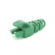 Cable Accessories | Cablenet RJ45 Snagless Strain Relief Flush Boot Green 6.5mm
