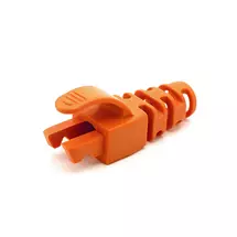 Cable Accessories | Cablenet RJ45 Snagless Strain Relief Flush Boot Orange 6.5mm