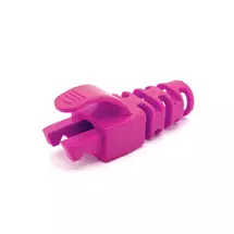 Cable Accessories | Cablenet RJ45 Snagless Strain Relief Flush Boot Pink 6.5mm