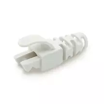 Cable Accessories | Cablenet RJ45 Snagless Strain Relief Flush Boot White 6.5mm