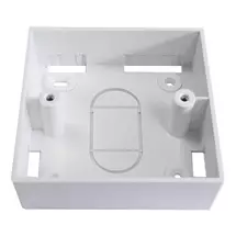 Outlet Boxes | Cablenet Single Gang Back Box 27mm | In Stock | Quzo UK