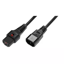 Power Cables | Digitus IEC-PC1071 power cable Black 5 m IEC C13 IEC C14